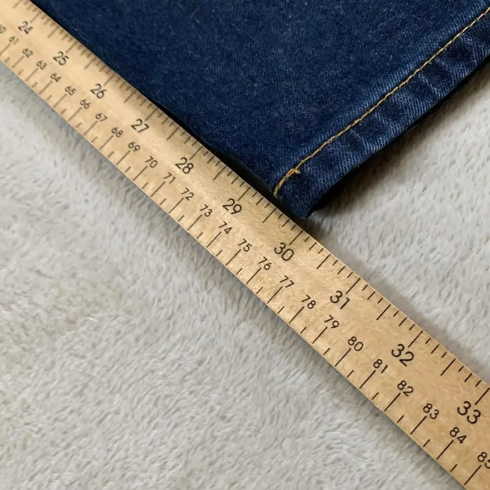 Levis 505 Jeans Mens 38x30 Blue Waterless Denim Straight Leg‎ Classic Fit Pants